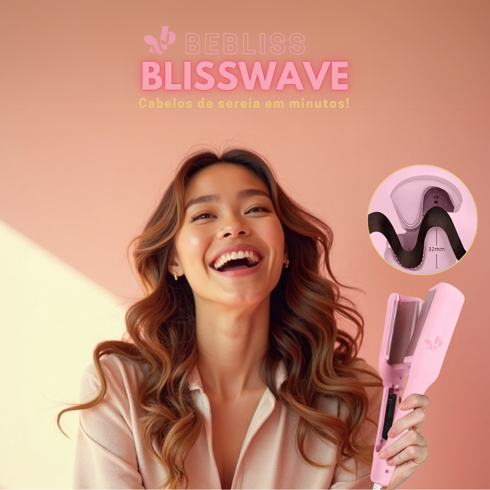 BLISSWAVE - Modelador de cachos 32 mm.